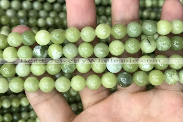 CCJ312 15.5 inches 8mm round China jade beads wholesale