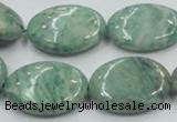 CCJ51 15.5 inches 18*25mm oval African jade gemstone beads