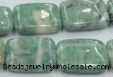 CCJ53 15.5 inches 18*25mm rectangle African jade gemstone beads