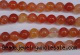 CCL02 15 inches 6mm round carnelian gemstone beads wholesale