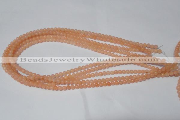 CCN02 15.5 inches 4mm round candy jade beads wholesale