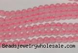 CCN04 15.5 inches 4mm round candy jade beads wholesale