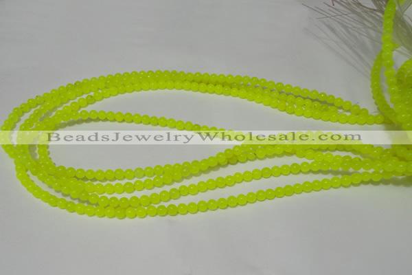 CCN07 15.5 inches 4mm round candy jade beads wholesale