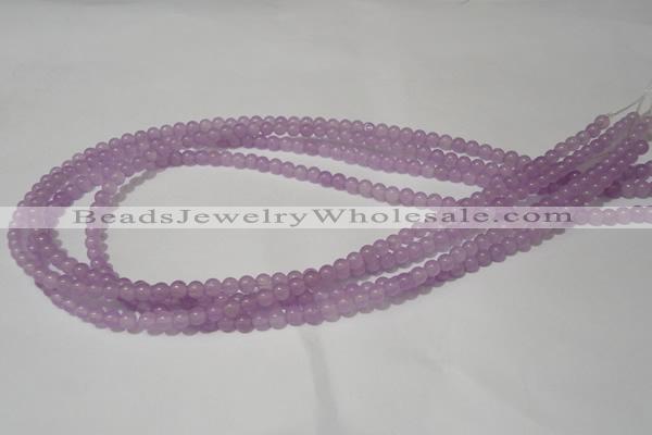 CCN08 15.5 inches 4mm round candy jade beads wholesale