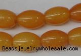 CCN112 15.5 inches 12*16mm rice candy jade beads wholesale