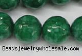 CCN1228 15.5 inches 18mm faceted round candy jade beads wholesale