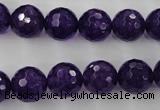 CCN1255 15.5 inches 12mm faceted round candy jade beads wholesale