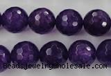 CCN1256 15.5 inches 14mm faceted round candy jade beads wholesale