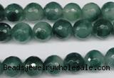 CCN1284 15.5 inches 10mm faceted round rainbow candy jade beads