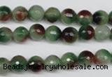 CCN1303 15.5 inches 8mm faceted round rainbow candy jade beads