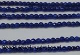 CCN1314 15.5 inches 3mm faceted round candy jade beads wholesale