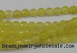 CCN1325 15.5 inches 6mm faceted round candy jade beads wholesale