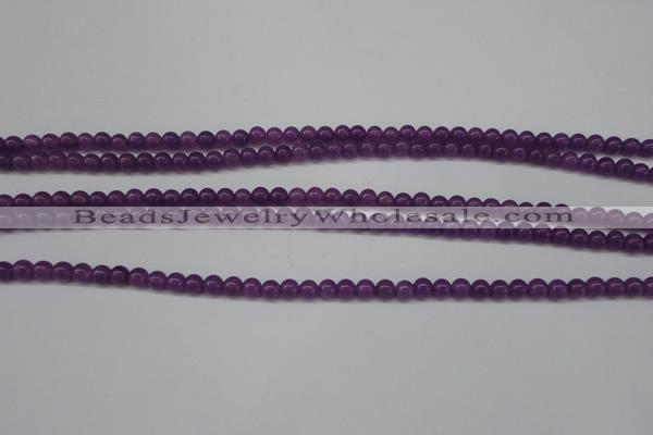 CCN1340 15.5 inches 4mm round candy jade beads wholesale