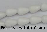 CCN140 15.5 inches 10*14mm teardrop candy jade beads wholesale