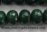 CCN1418 15.5 inches 13*18mm faceted rondelle candy jade beads