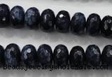 CCN1435 15.5 inches 8*12mm faceted rondelle candy jade beads