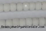 CCN150 15.5 inches 8*12mm faceted rondelle candy jade beads