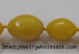 CCN1513 15.5 inches 10*14mm – 20*30mm faceted rice candy jade beads