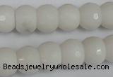 CCN160 15.5 inches 12*16mm faceted rondelle candy jade beads