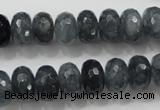 CCN1602 15.5 inches 8*12mm faceted rondelle candy jade beads