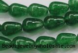 CCN1661 15.5 inches 10*14mm teardrop candy jade beads wholesale