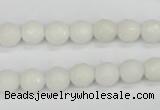 CCN1802 15 inches 8mm faceted round candy jade beads wholesale