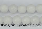 CCN1804 15 inches 12mm faceted round candy jade beads wholesale