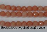 CCN1811 15 inches 6mm faceted round candy jade beads wholesale