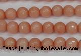 CCN1812 15 inches 8mm faceted round candy jade beads wholesale