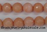 CCN1814 15 inches 12mm faceted round candy jade beads wholesale