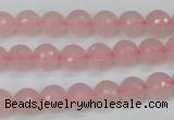 CCN1852 15 inches 8mm faceted round candy jade beads wholesale