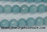 CCN1863 15 inches 10mm faceted round candy jade beads wholesale