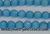 CCN1872 15 inches 8mm faceted round candy jade beads wholesale