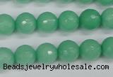 CCN1883 15 inches 10mm faceted round candy jade beads wholesale