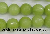 CCN1905 15 inches 14mm faceted round candy jade beads wholesale