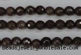 CCN1931 15 inches 6mm faceted round candy jade beads wholesale