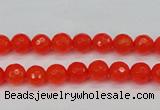 CCN1950 15 inches 4mm faceted round candy jade beads wholesale