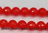 CCN1953 15 inches 10mm faceted round candy jade beads wholesale