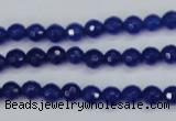 CCN1960 15 inches 4mm faceted round candy jade beads wholesale