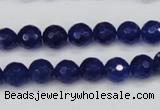 CCN1962 15 inches 8mm faceted round candy jade beads wholesale