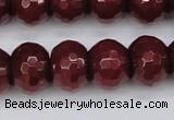 CCN1994 15 inches 12*16mm faceted rondelle candy jade beads wholesale