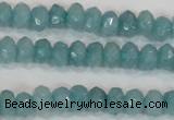 CCN2000 15 inches 3*5mm faceted rondelle candy jade beads wholesale