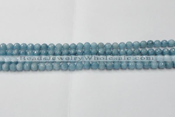 CCN2015 15 inches 4mm faceted round candy jade beads wholesale