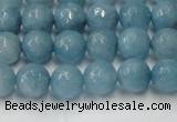 CCN2017 15 inches 8mm faceted round candy jade beads wholesale