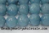 CCN2020 15 inches 14mm faceted round candy jade beads wholesale