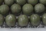 CCN2027 15 inches 14mm faceted round candy jade beads wholesale