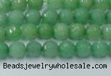 CCN2029 15 inches 4mm faceted round candy jade beads wholesale