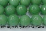 CCN2034 15 inches 14mm faceted round candy jade beads wholesale