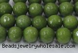 CCN2038 15 inches 8mm faceted round candy jade beads wholesale