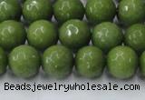 CCN2039 15 inches 10mm faceted round candy jade beads wholesale